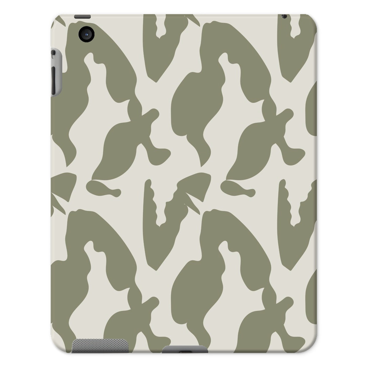 Organic Silhouettes in Sage Tablet Cases