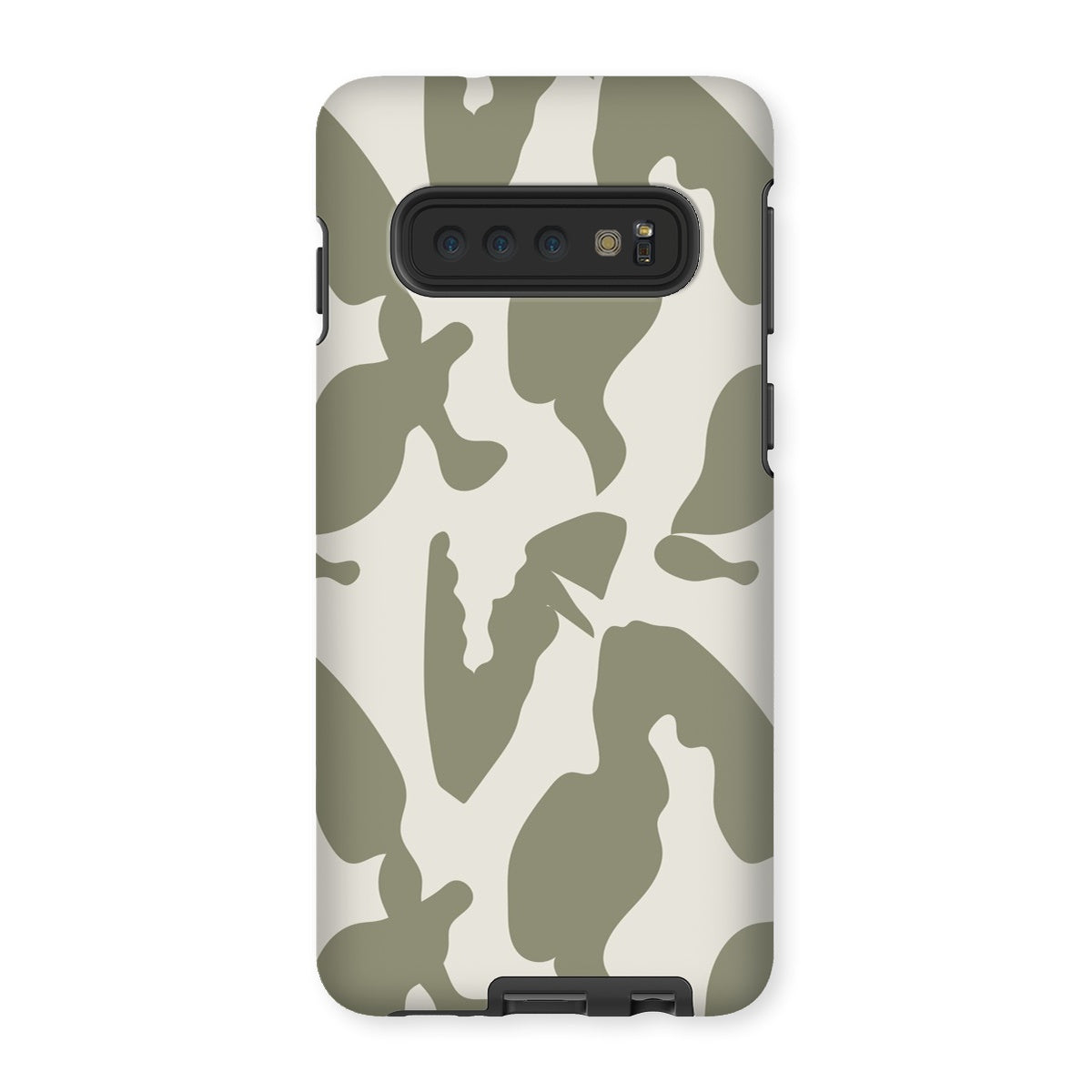 Organic Silhouettes in Sage Tough Phone Case