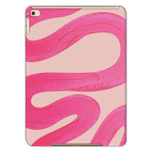 Painted Wave in Fuchsia Pink Tablet Cases