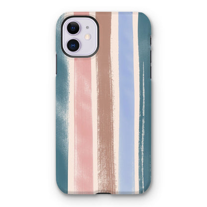 Painted Stripes Verão Tough Phone Case