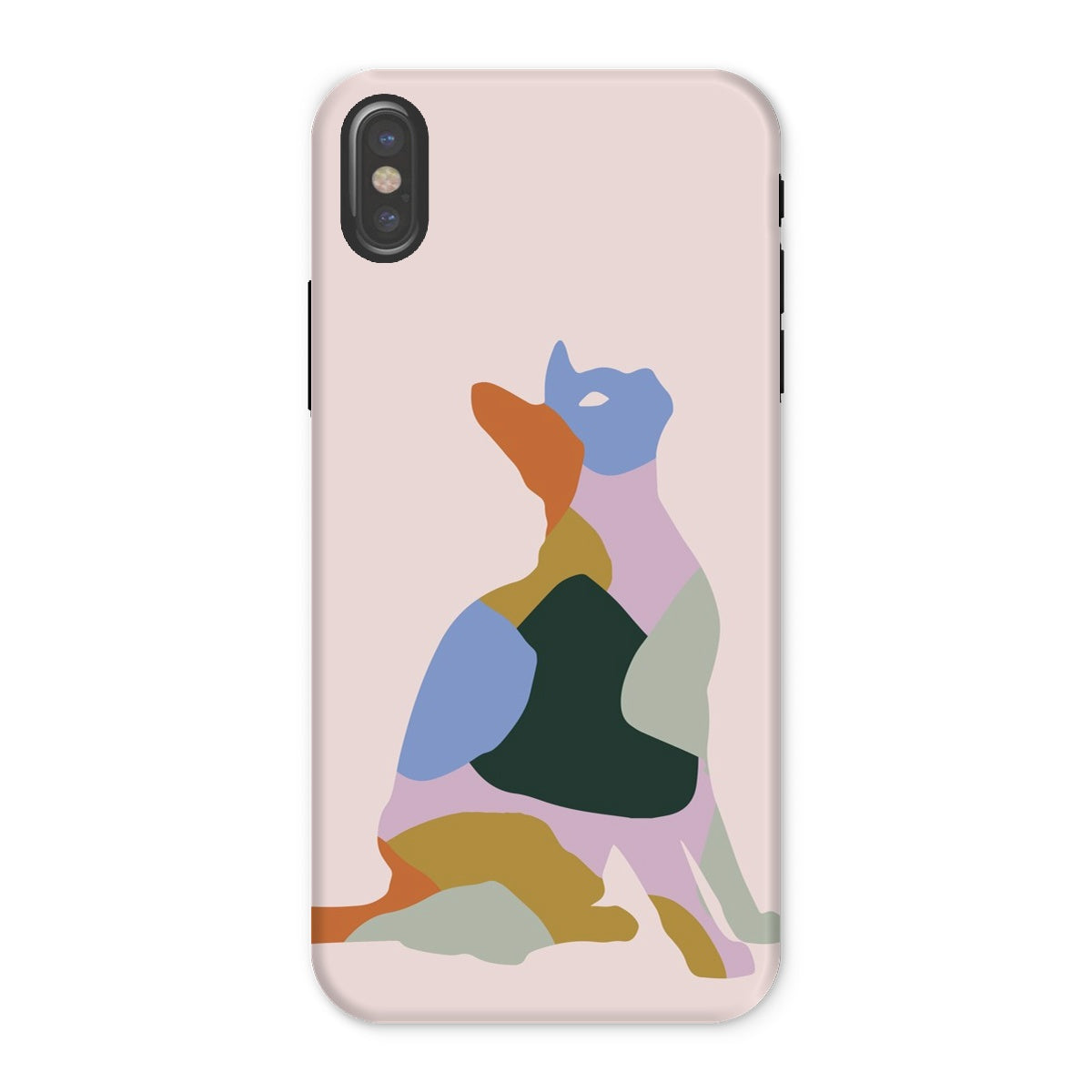 Pastel Calico Cat Tough Phone Case