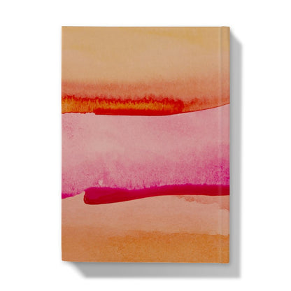 Sunset Watercolour Layers Hardback Journal