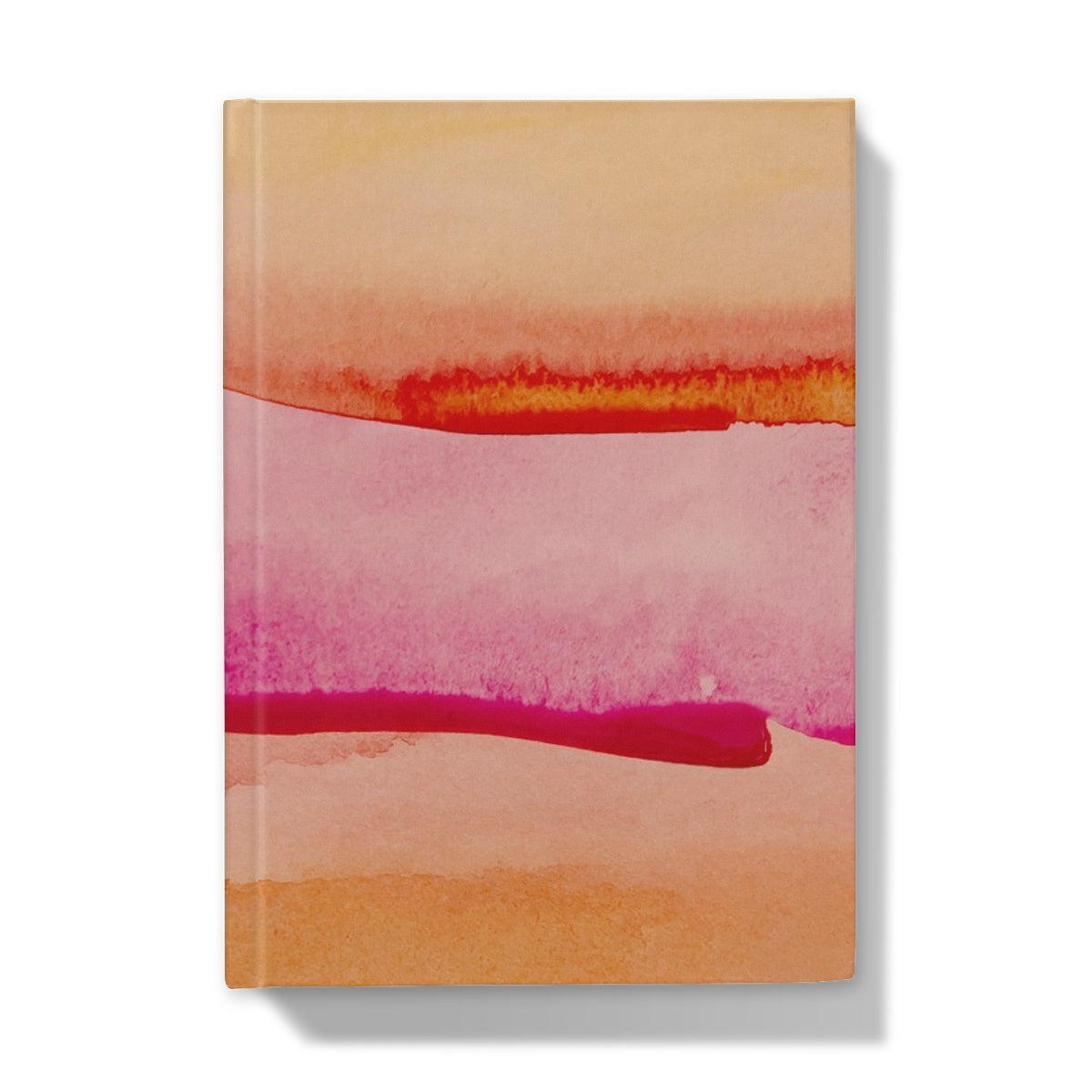 Sunset Watercolour Layers Hardback Journal