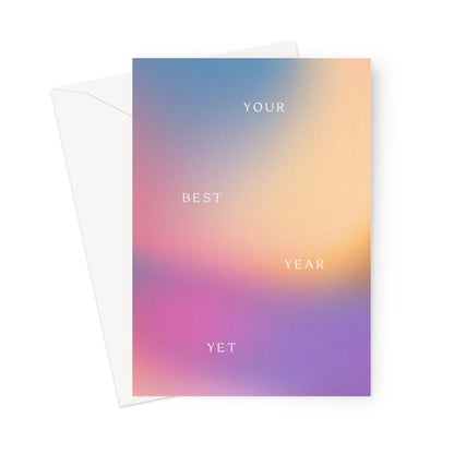 Your Best Year Yet Greeting Card