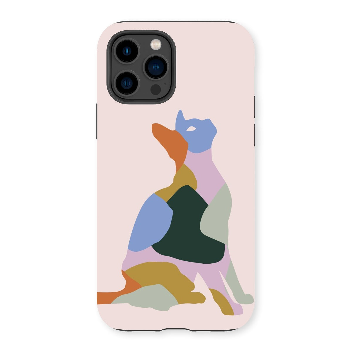 Pastel Calico Cat Tough Phone Case