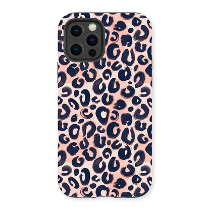 Painted Leopard in Natural Tough Phone Case