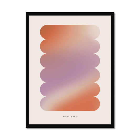 Heatwave Framed Print