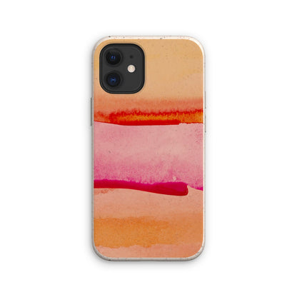 Sunset Watercolour Layers Eco Phone Case