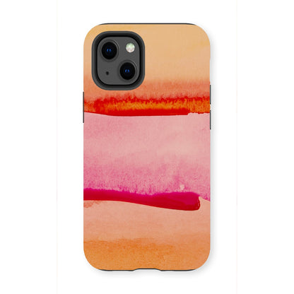 Sunset Watercolour Layers Tough Phone Case