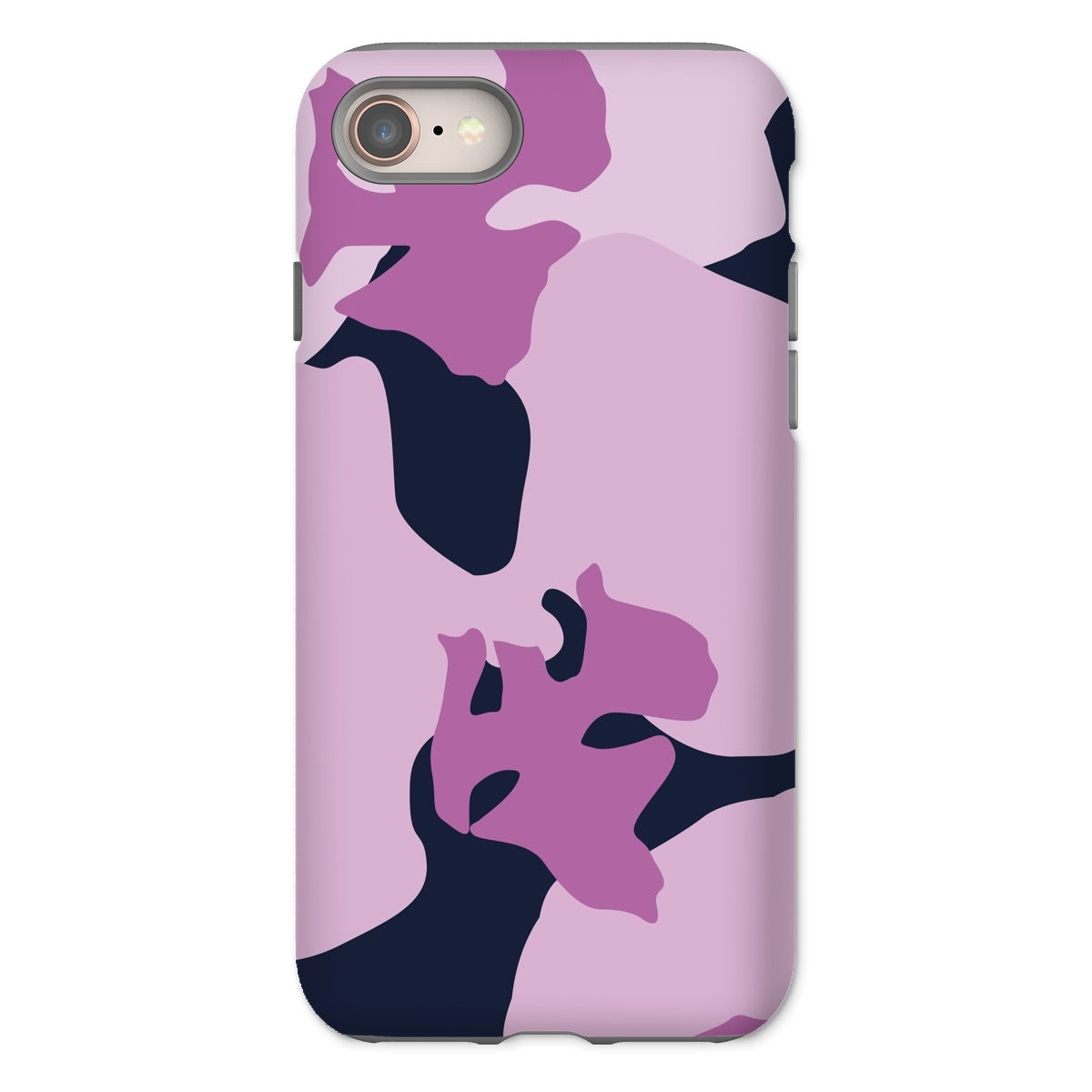 Lilac Orchids Dark Tough Phone Case