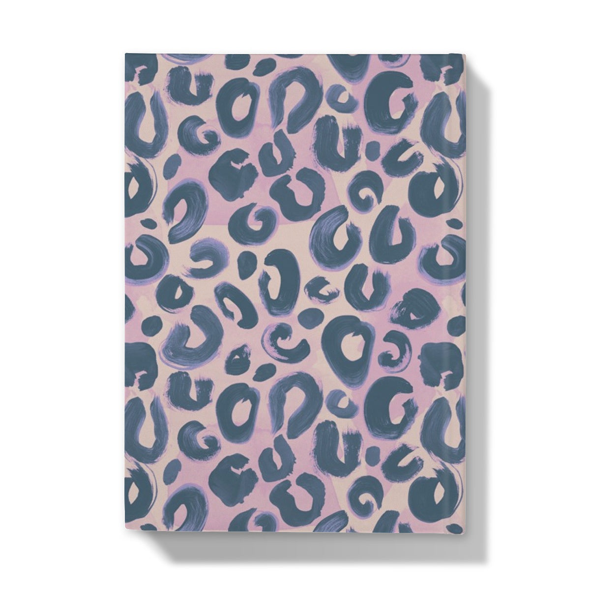 Painted Leopard in Pastel Hardback Journal