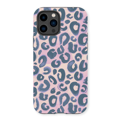 Painted Leopard in Pastel Tough Phone Case