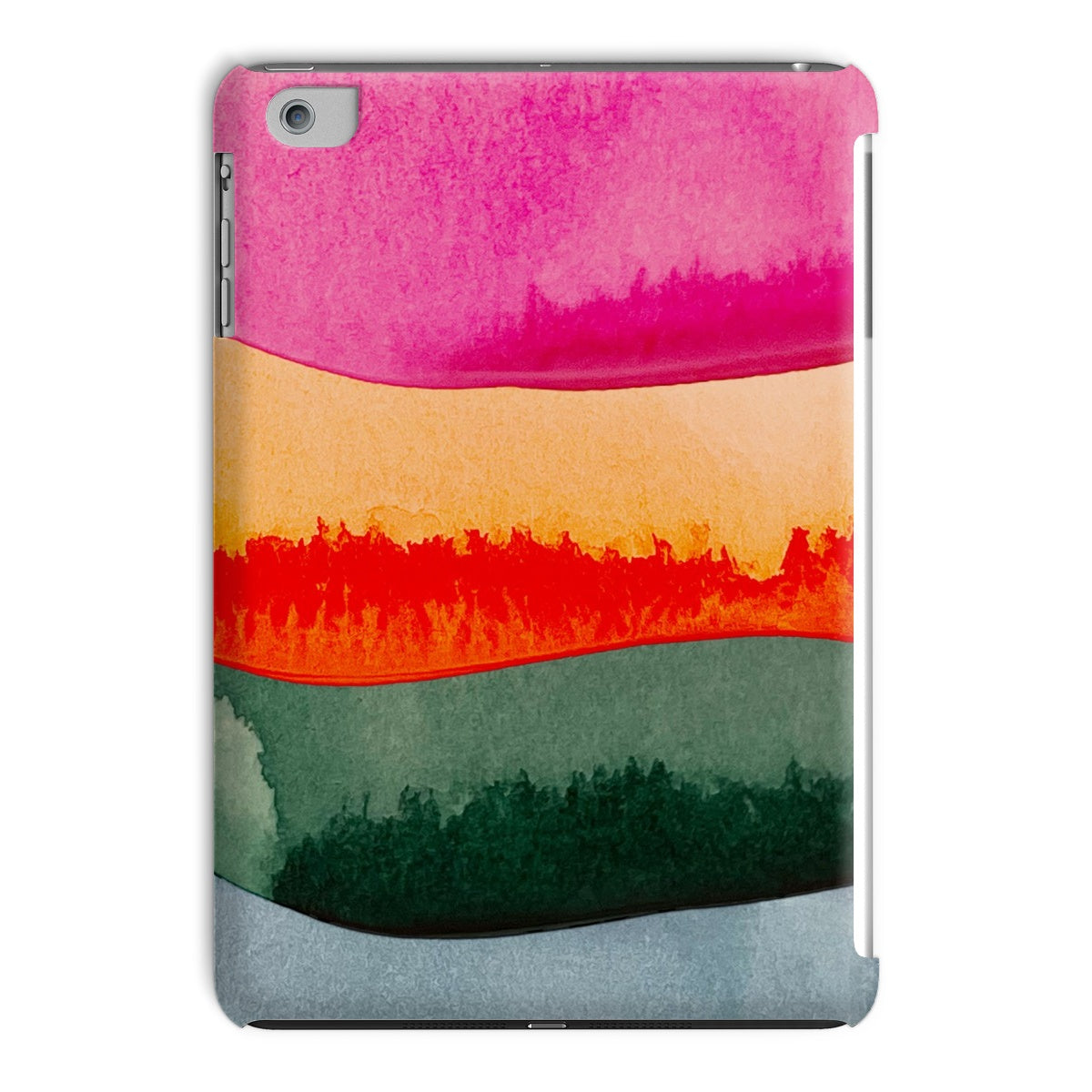 Rainbow Watercolour Layers Tablet Cases