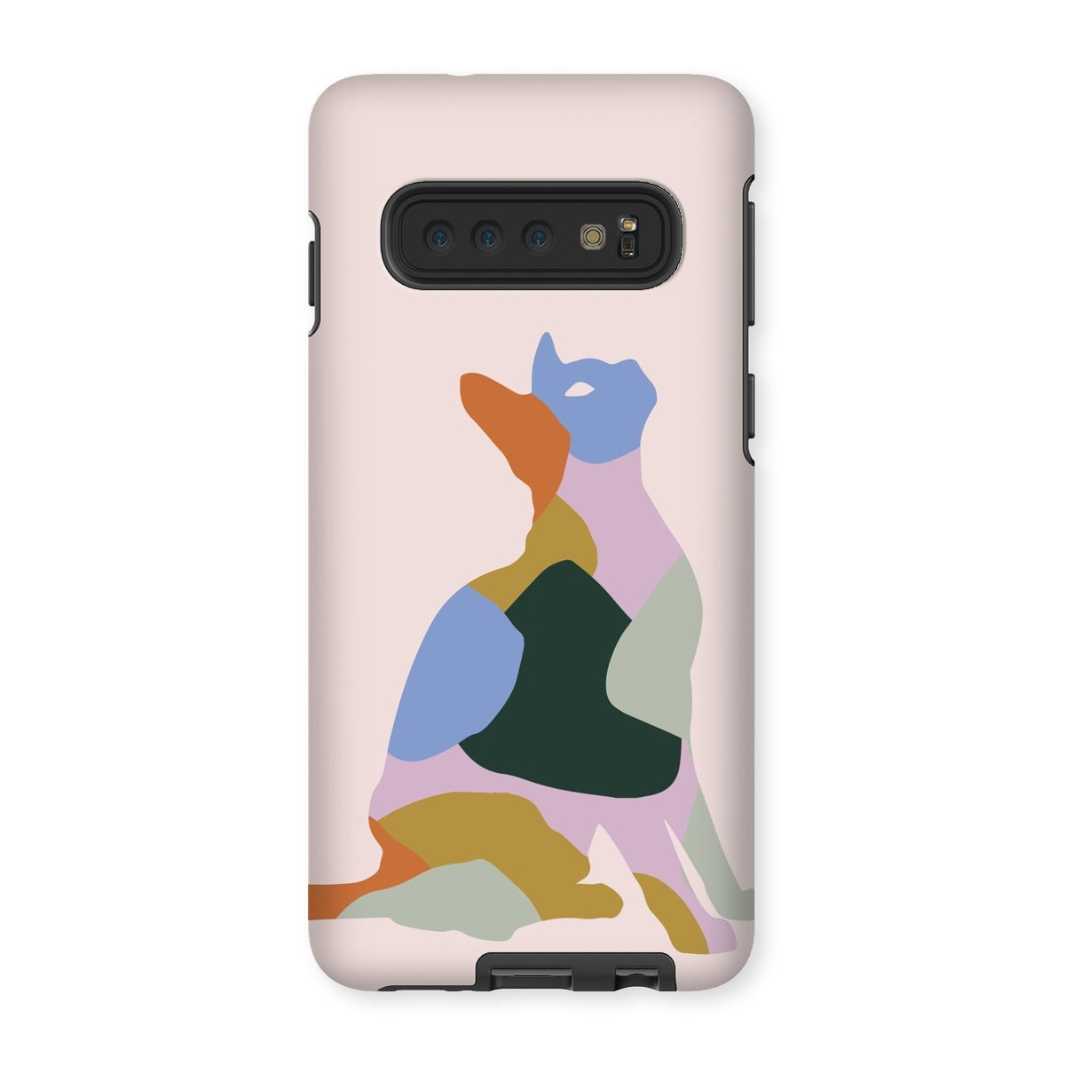 Pastel Calico Cat Tough Phone Case