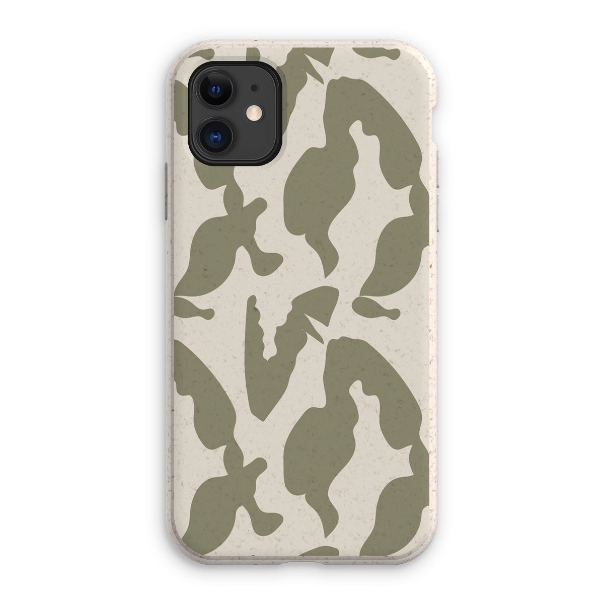 Organic Silhouettes in Sage Eco Phone Case