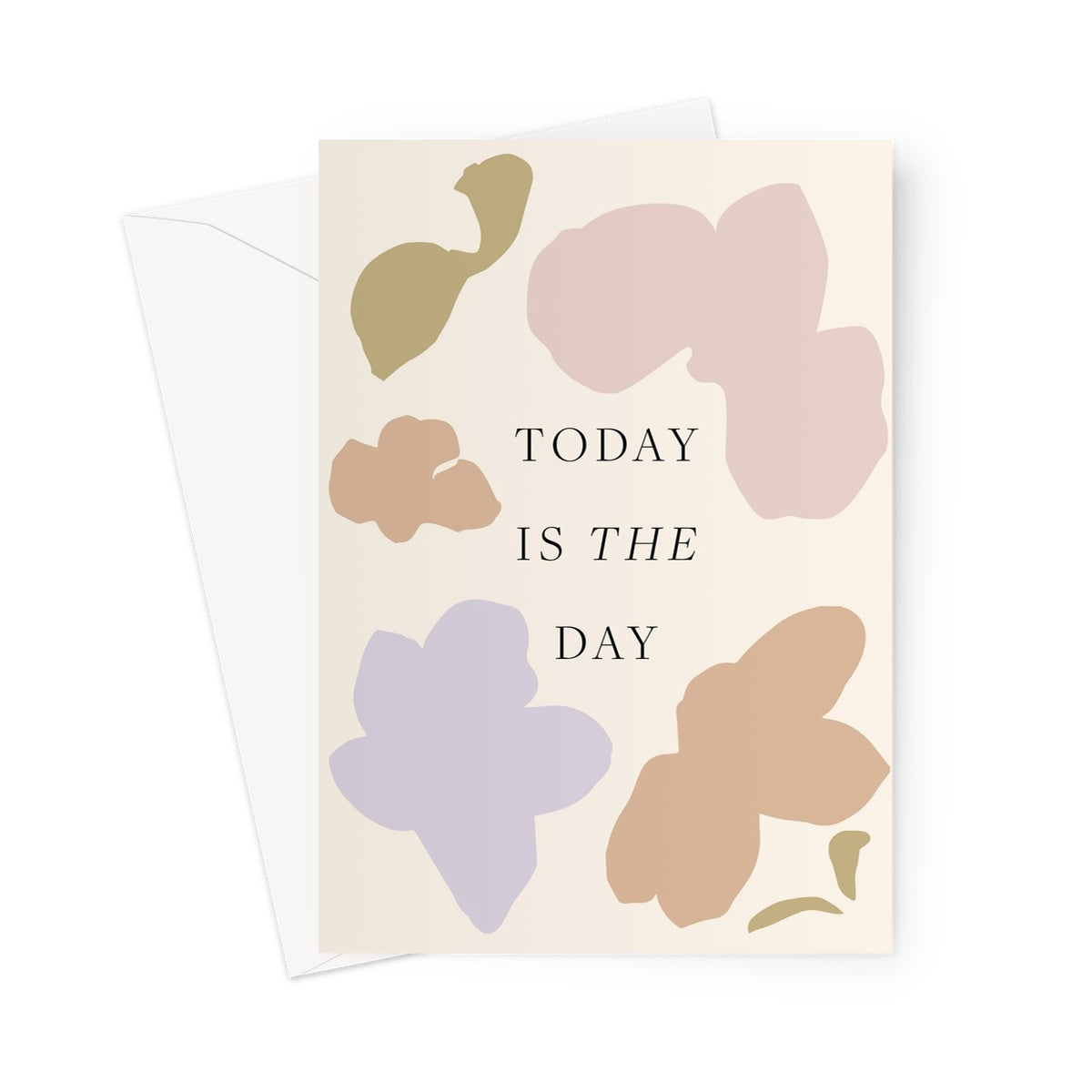 Floral Confetti Greeting Card