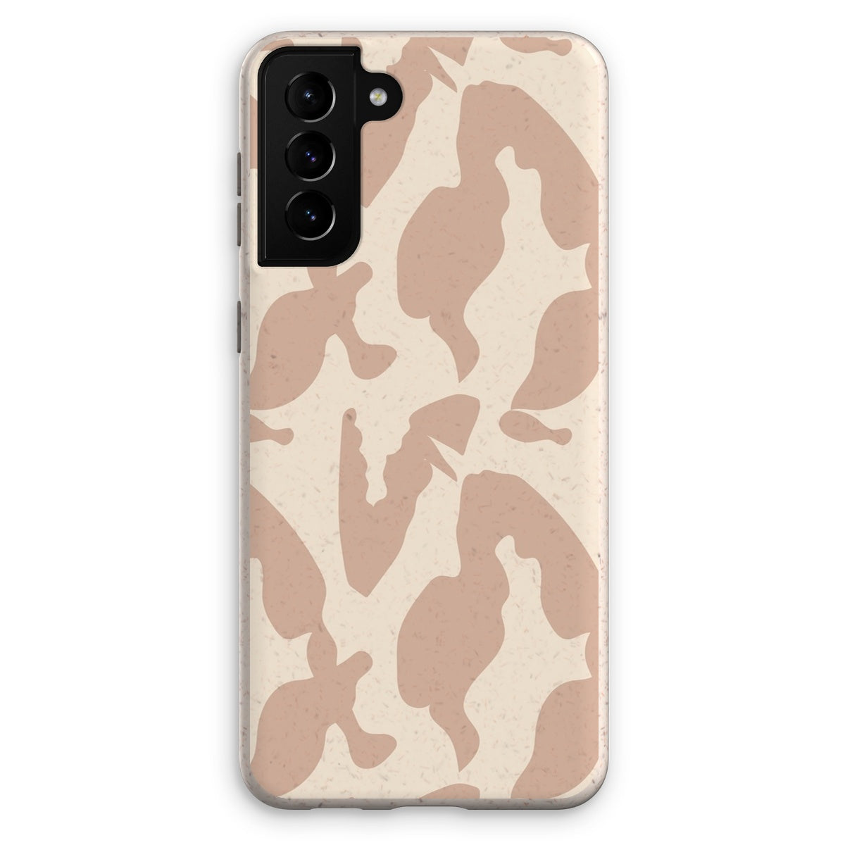 Organic Silhouettes in Rose Eco Phone Case