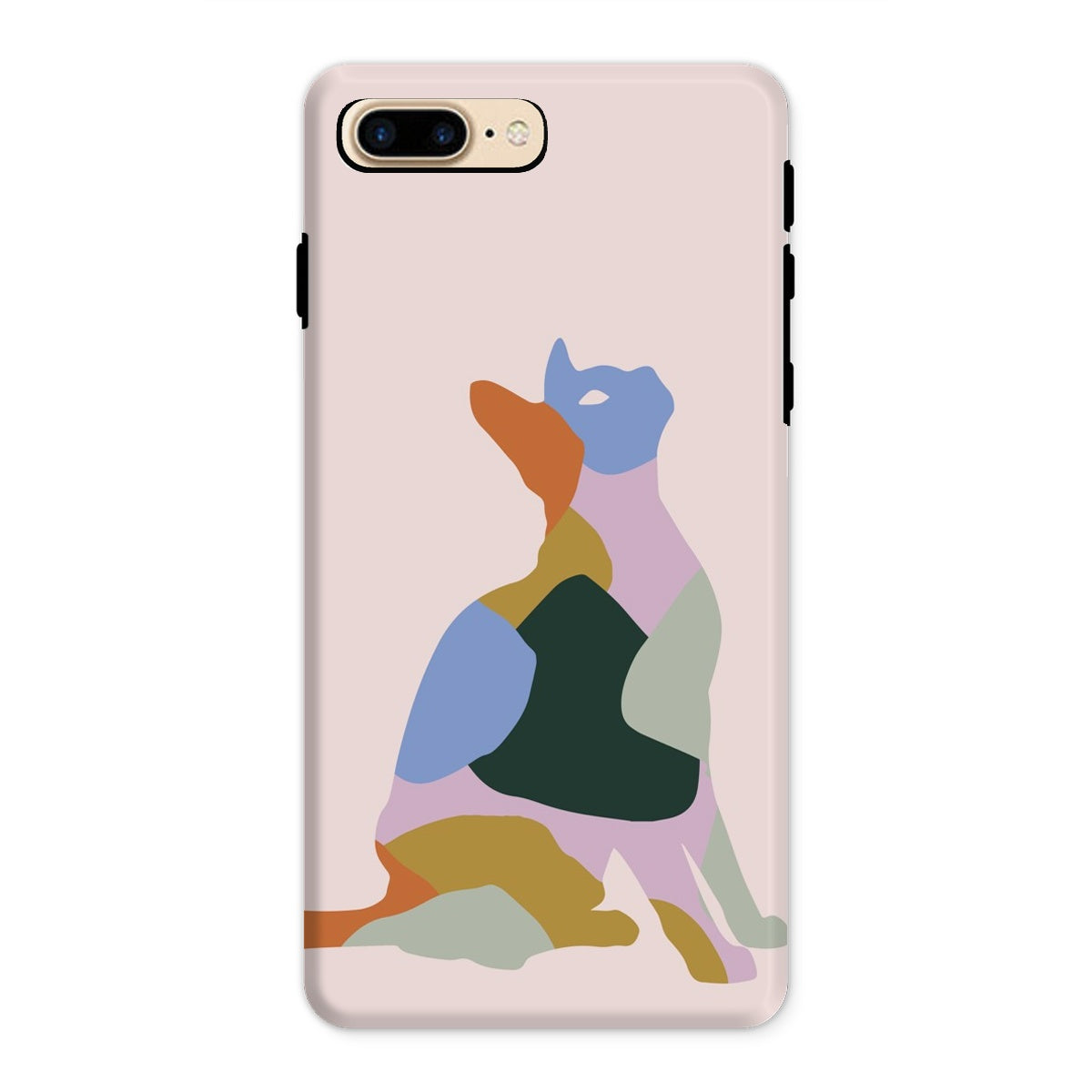 Pastel Calico Cat Tough Phone Case