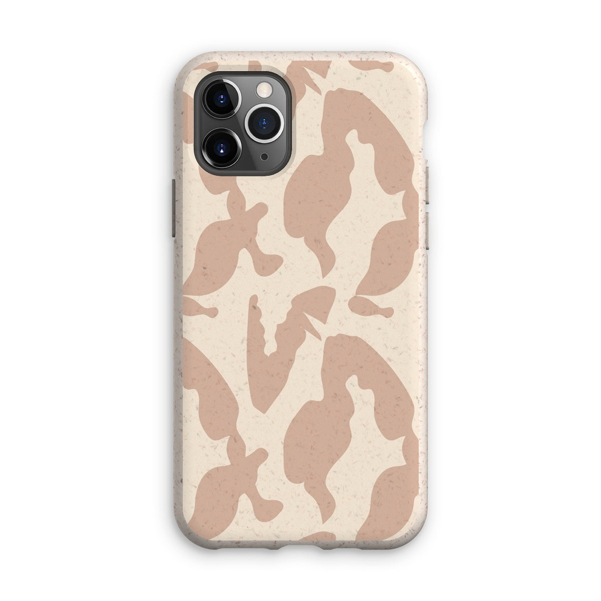 Organic Silhouettes in Rose Eco Phone Case