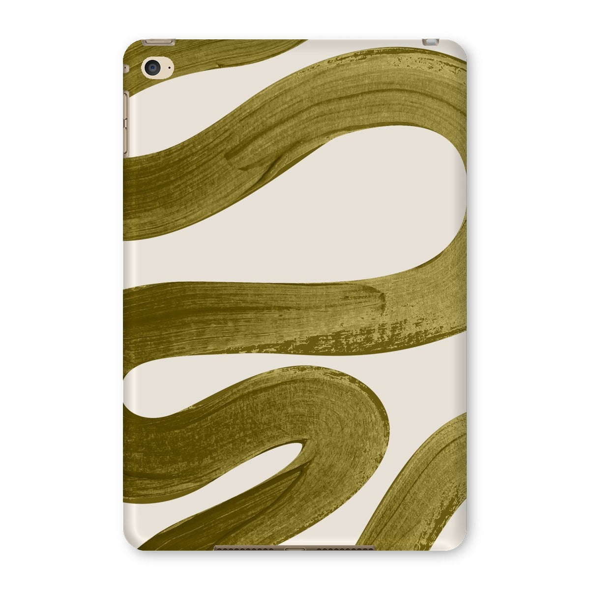 Painted Wave in Khaki Green Tablet Cases