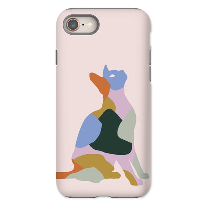 Pastel Calico Cat Tough Phone Case