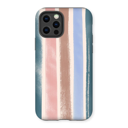 Painted Stripes Verão Tough Phone Case