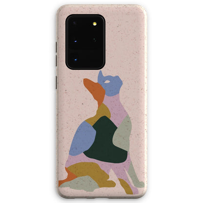 Pastel Calico Cat Eco Phone Case