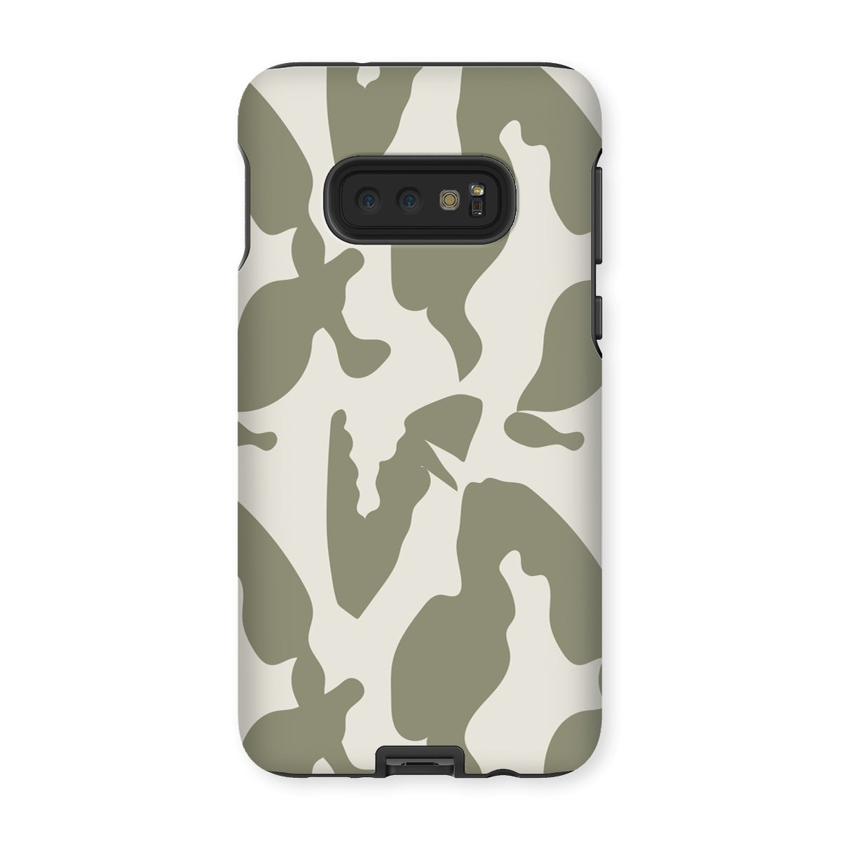 Organic Silhouettes in Sage Tough Phone Case