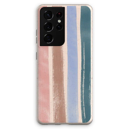 Painted Stripes Verão Eco Phone Case