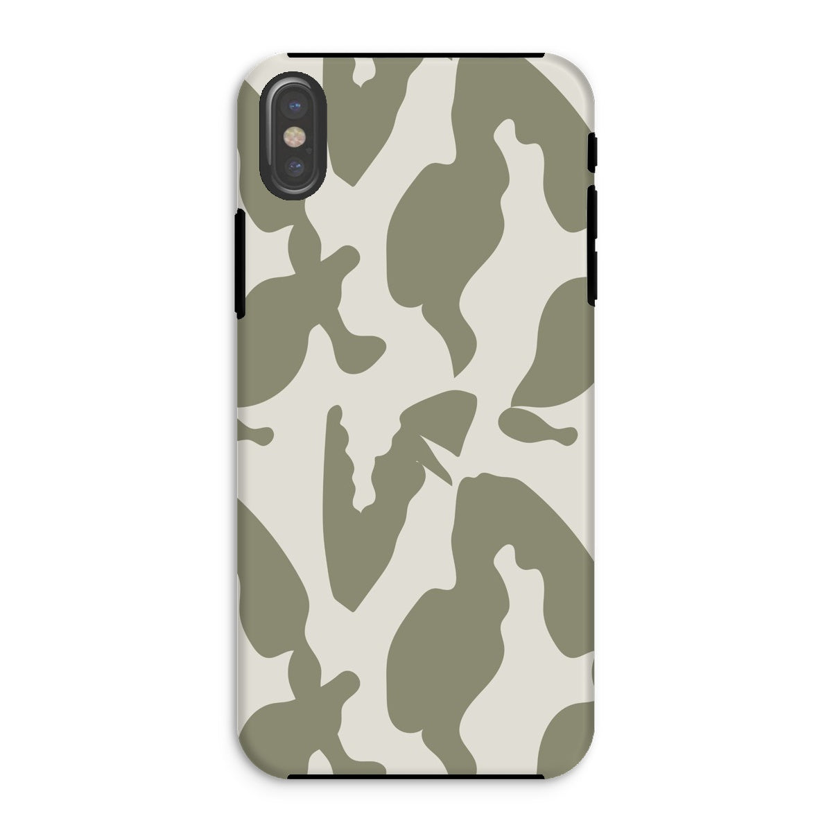 Organic Silhouettes in Sage Tough Phone Case