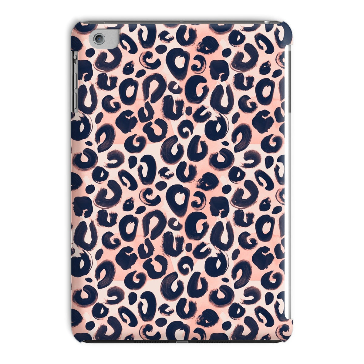 Painted Leopard in Natural Tablet Cases