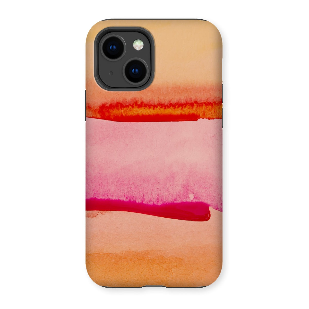 Sunset Watercolour Layers Tough Phone Case