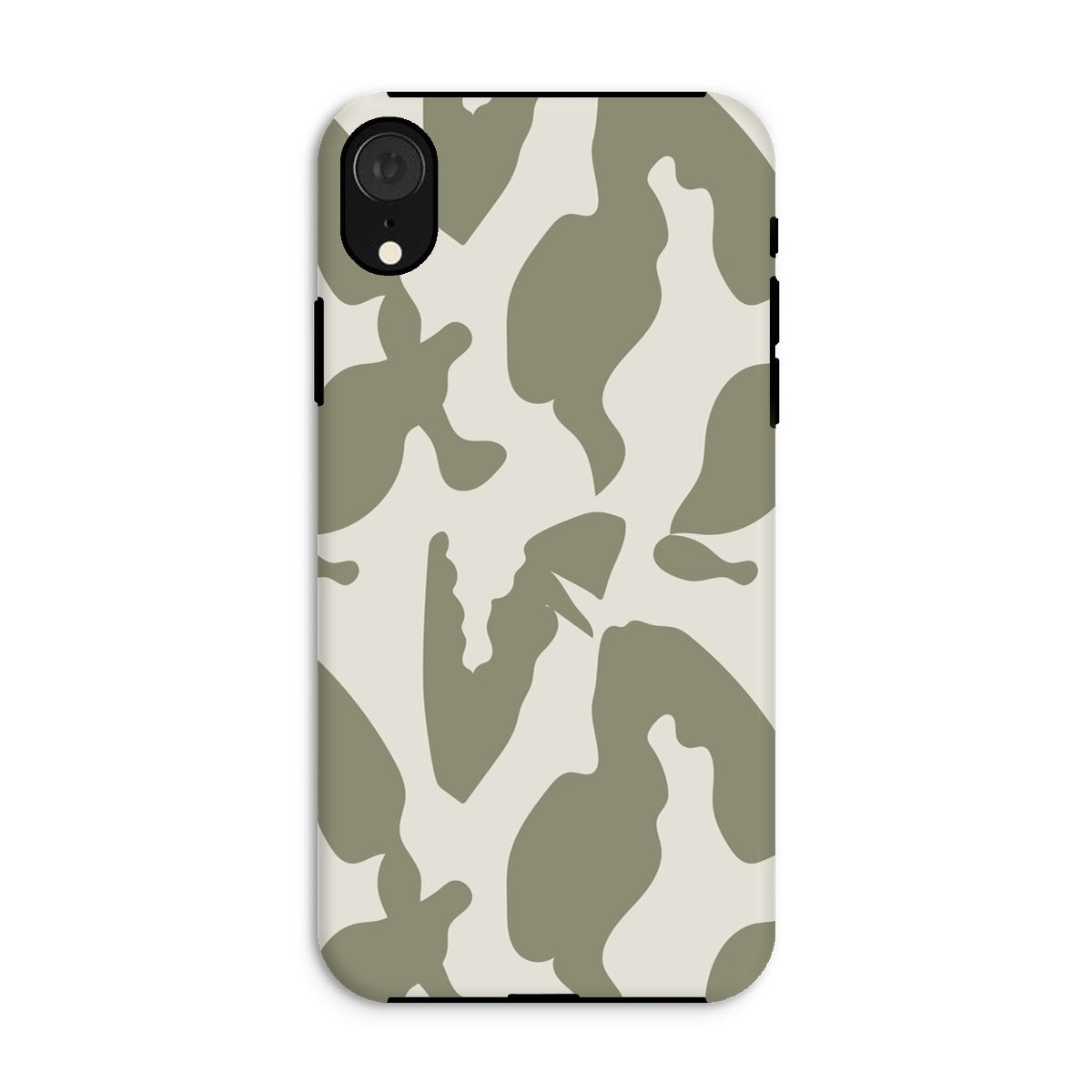 Organic Silhouettes in Sage Tough Phone Case