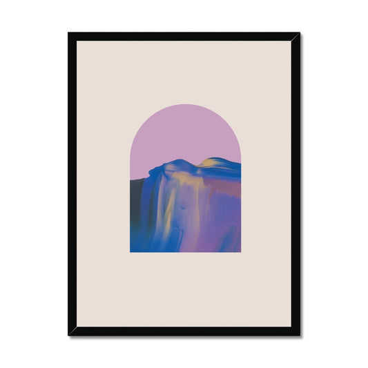 Arch & Flow Framed Print