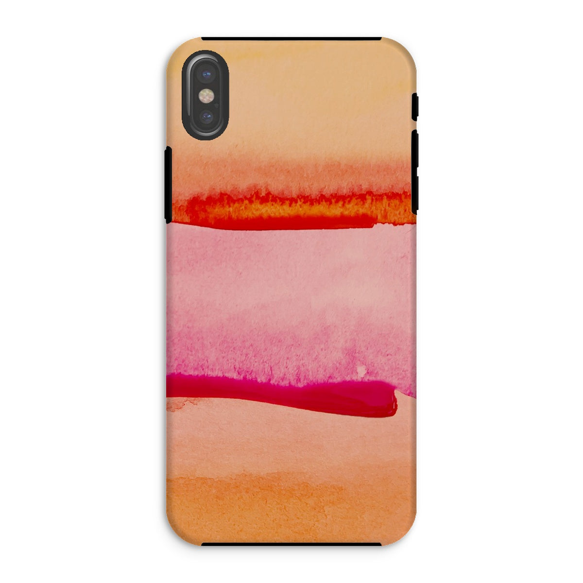 Sunset Watercolour Layers Tough Phone Case