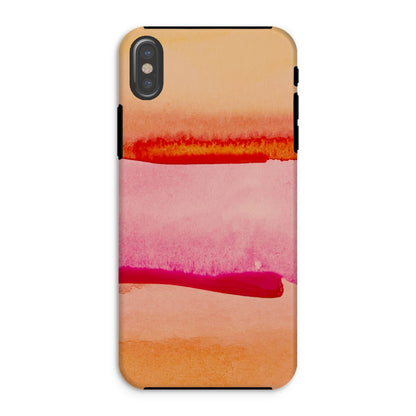 Sunset Watercolour Layers Tough Phone Case