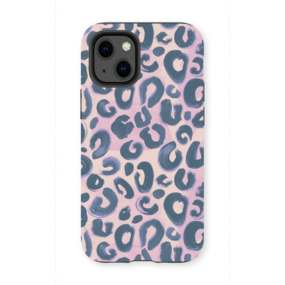 Painted Leopard in Pastel Tough Phone Case