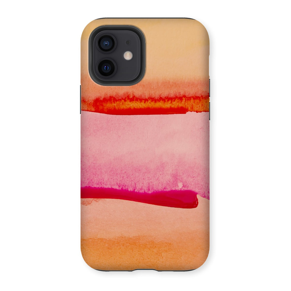 Sunset Watercolour Layers Tough Phone Case