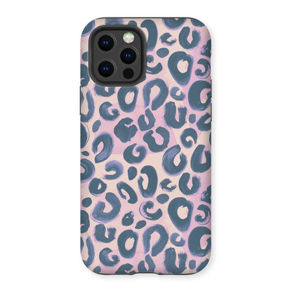 Painted Leopard in Pastel Tough Phone Case