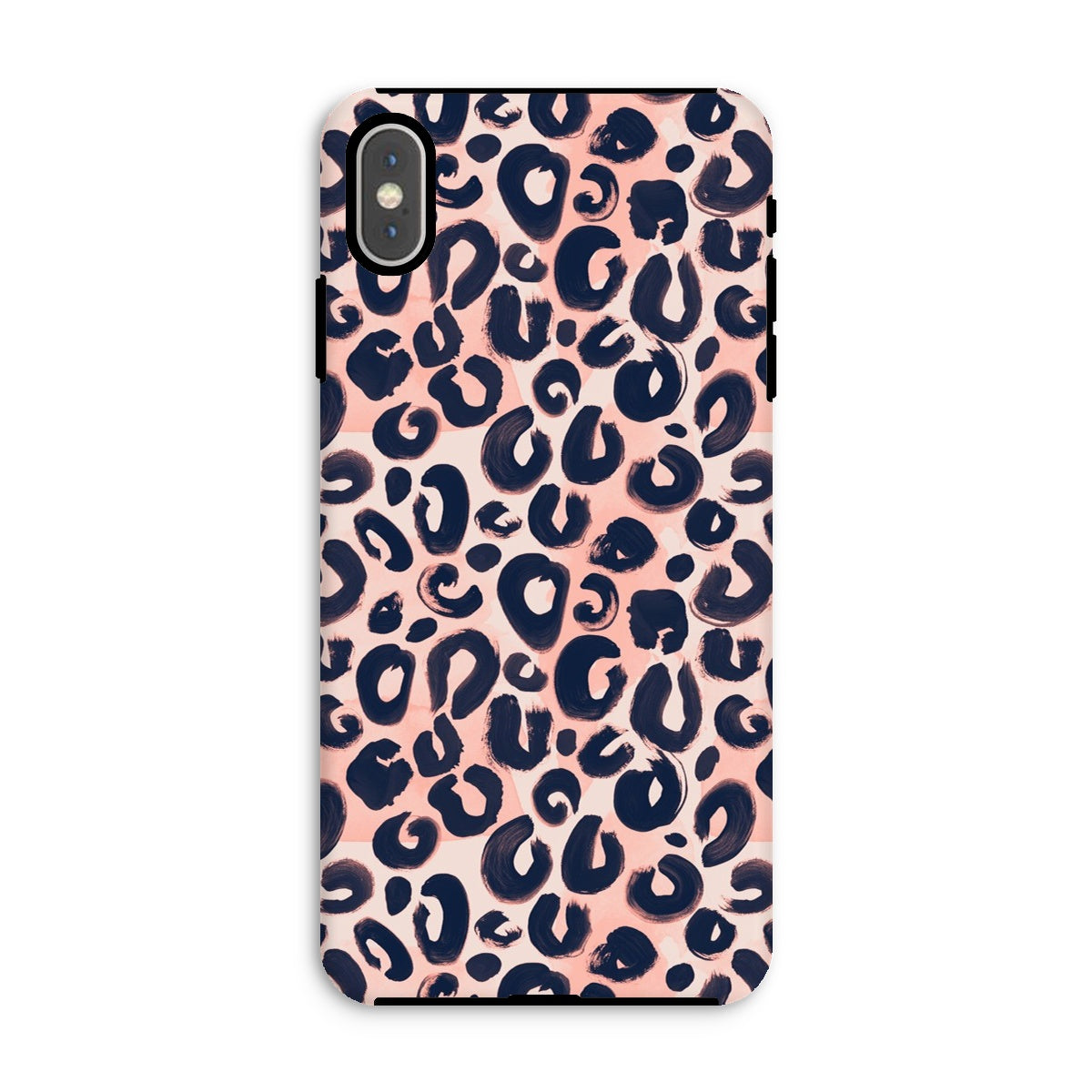 Painted Leopard in Natural Tough Phone Case