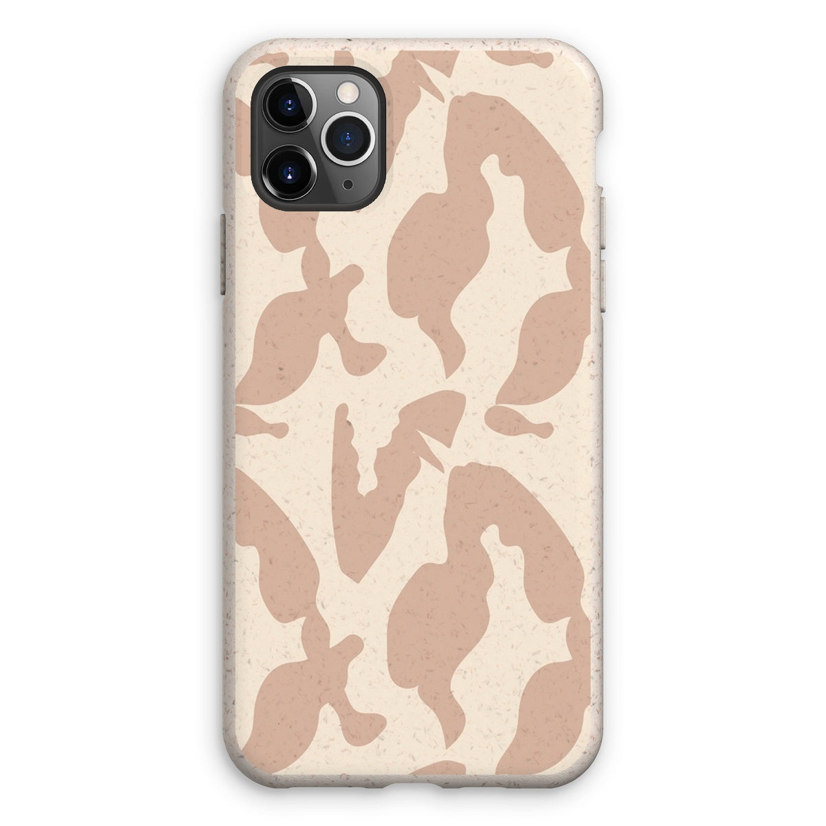 Organic Silhouettes in Rose Eco Phone Case