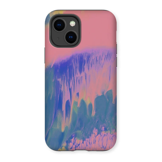 Acid Mixed Paints Tough Phone Case