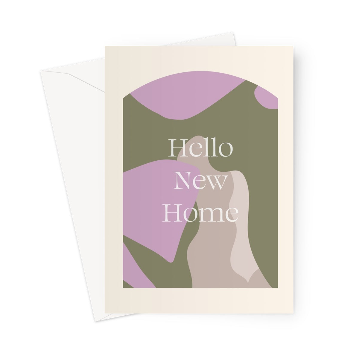 Fresh New Home Greeting Card