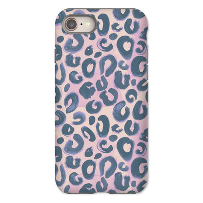 Painted Leopard in Pastel Tough Phone Case