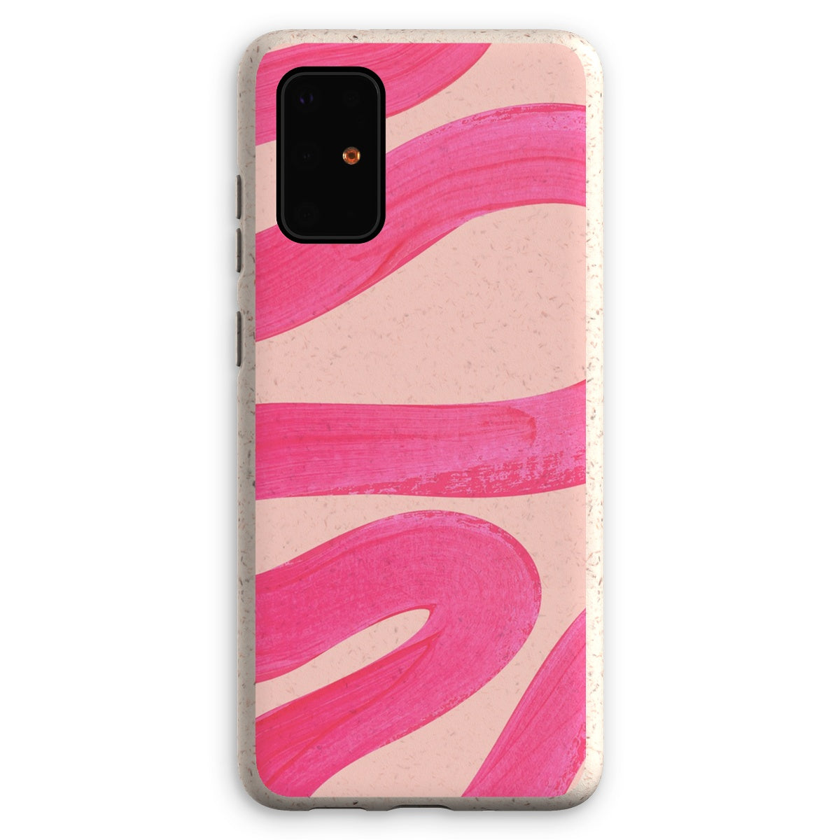 Painted Wave in Fuchsia Pink Eco Phone Case