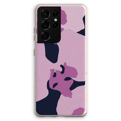 Lilac Orchids Dark Eco Phone Case