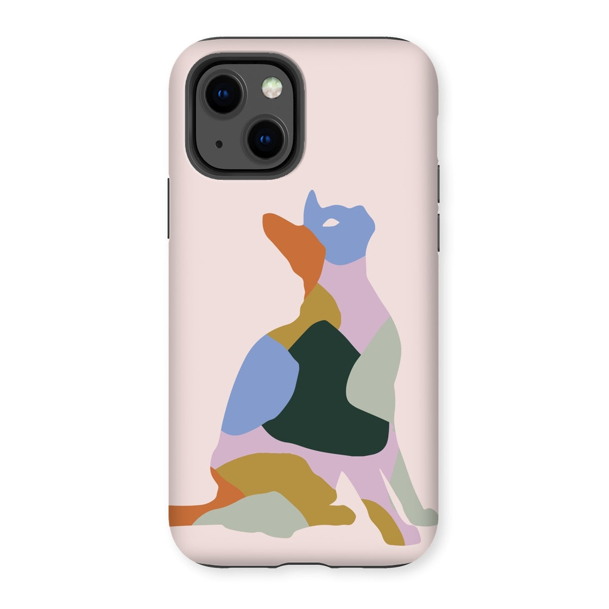 Pastel Calico Cat Tough Phone Case