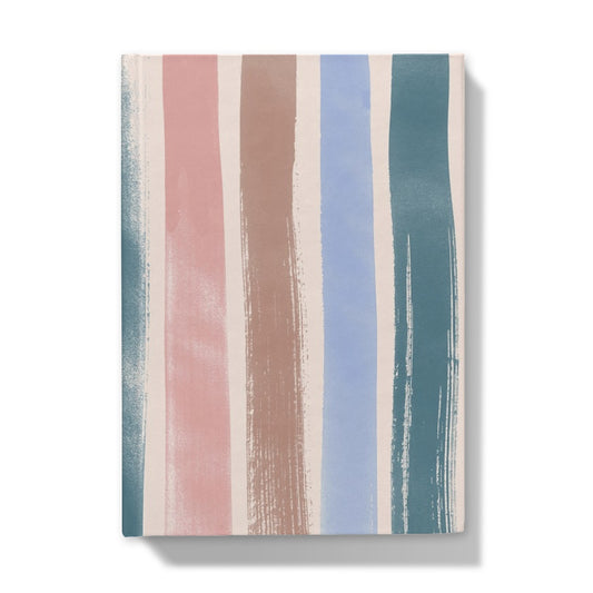 Painted Stripes Verão Hardback Journal