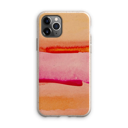 Sunset Watercolour Layers Eco Phone Case