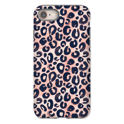 Painted Leopard in Natural Tough Phone Case